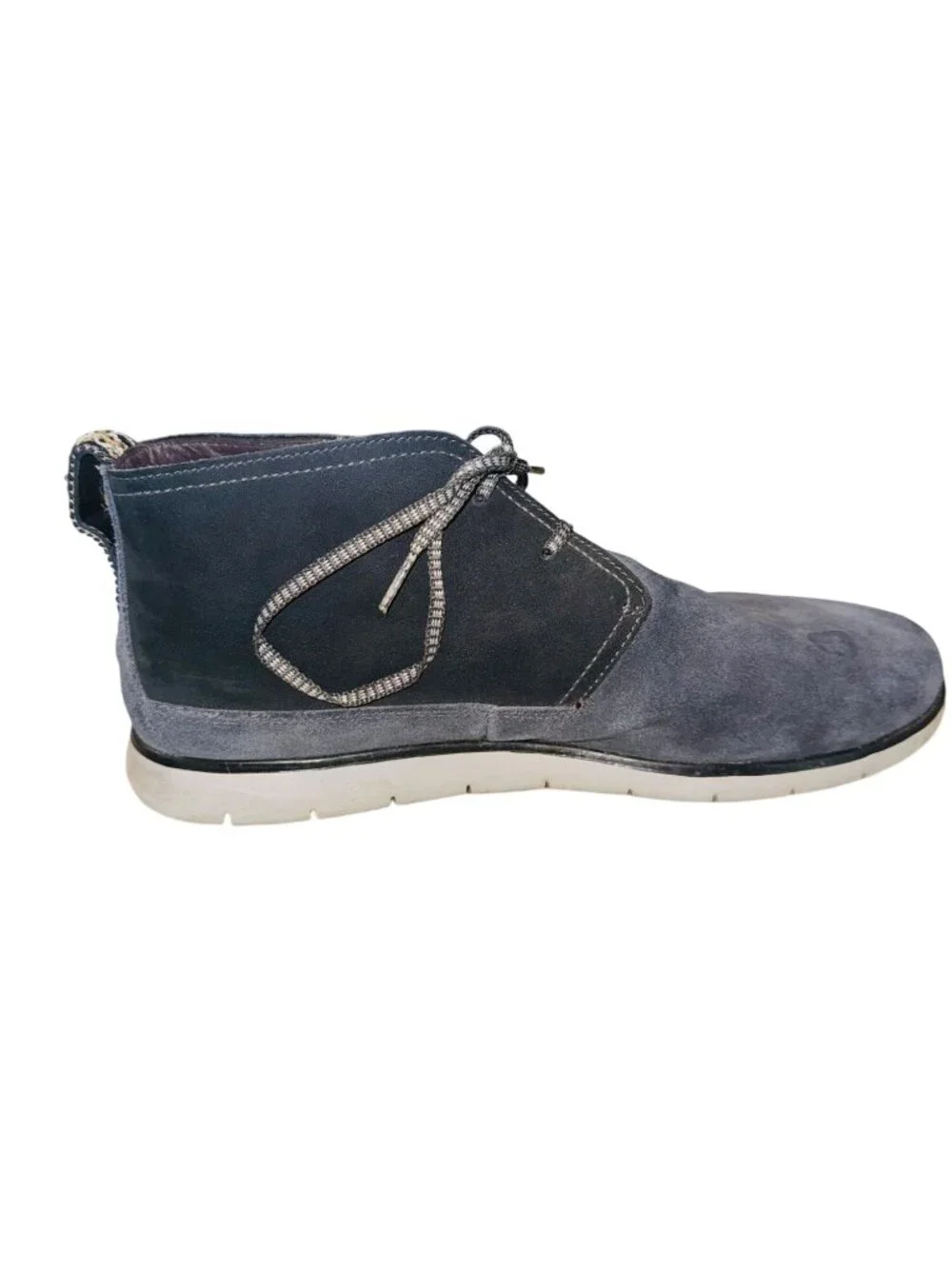 UGG Men's Freamon Waterproof Chukka Boot Blue Suede Comfort Cushioned Boot Money
